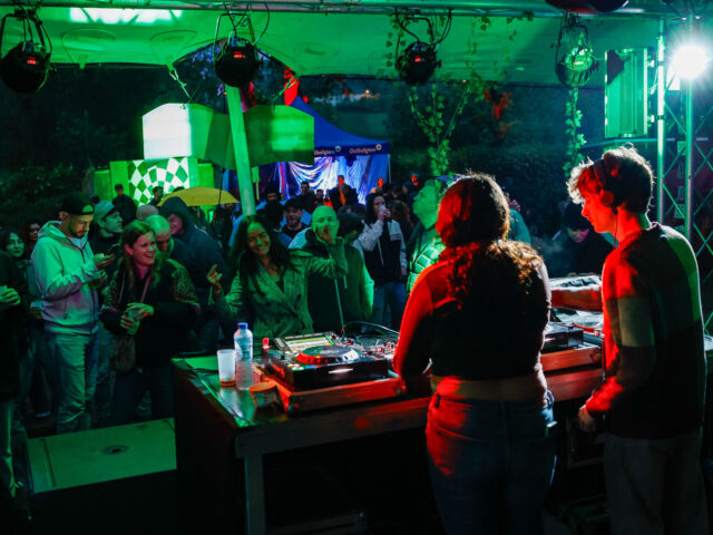 Ein Bild von der Electro Stage beim Eupen Musik Marathon, geschossen von Edgar Cürtz.